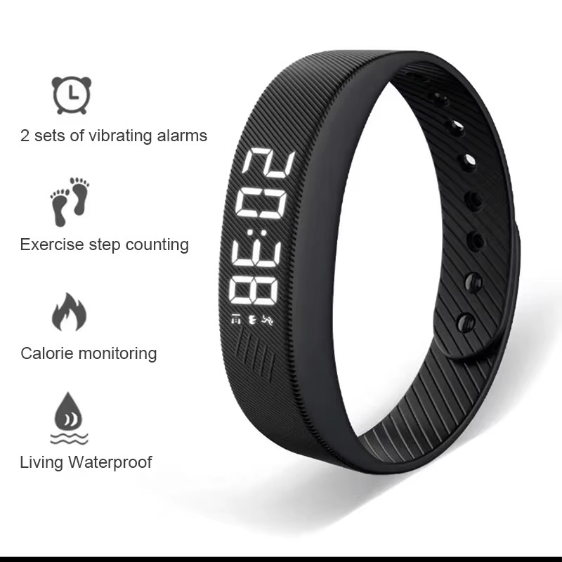 Outdoor Sport Smart Watch - Akıllı Bilezik LED Dijital Su Geçirmez