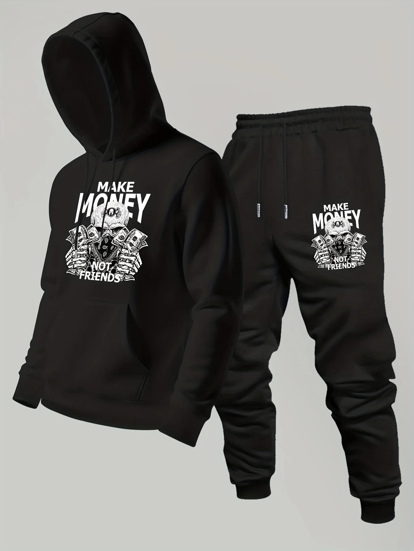 Outdoor Sport Is - 2026 yeni erkek baskılı kapüşonlu sweatshirt