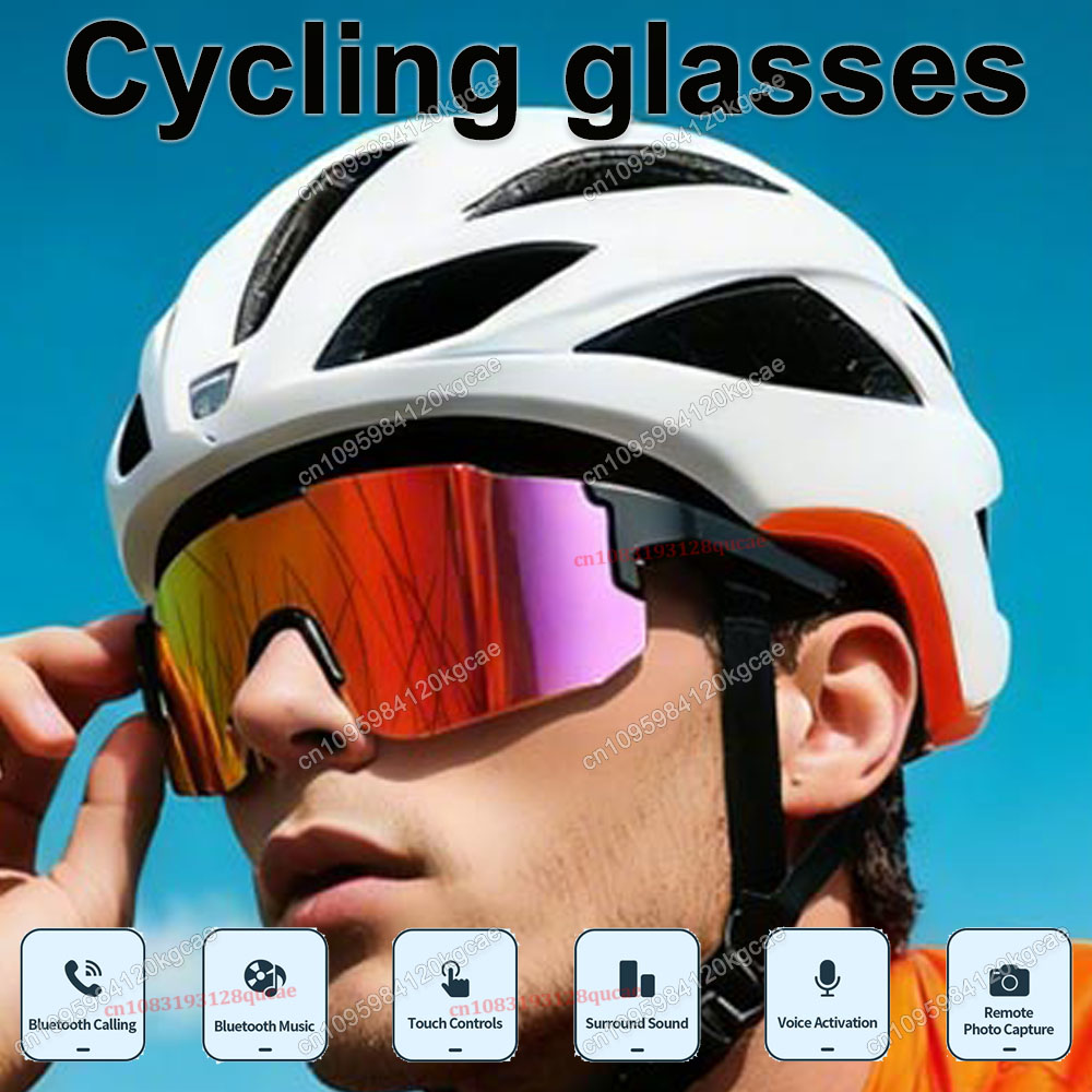 Outdoor Sport Gear - Bisiklet Akıllı Gözlük HD Bluetooth Çağrı