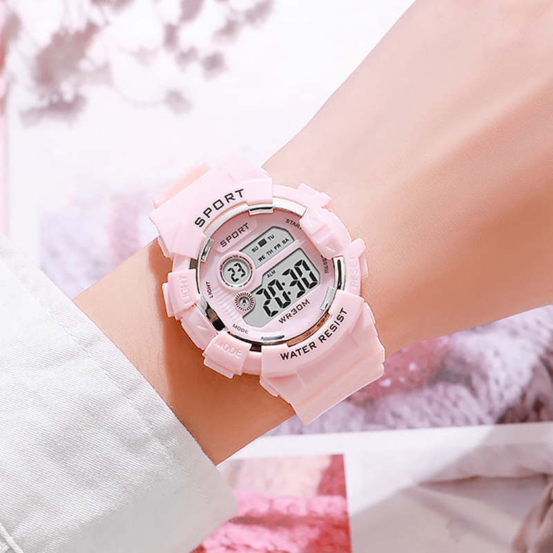 Outdoor Sport Smart Watch - Moda Çocuklar Saatler Aydınlık Su Geçirmez