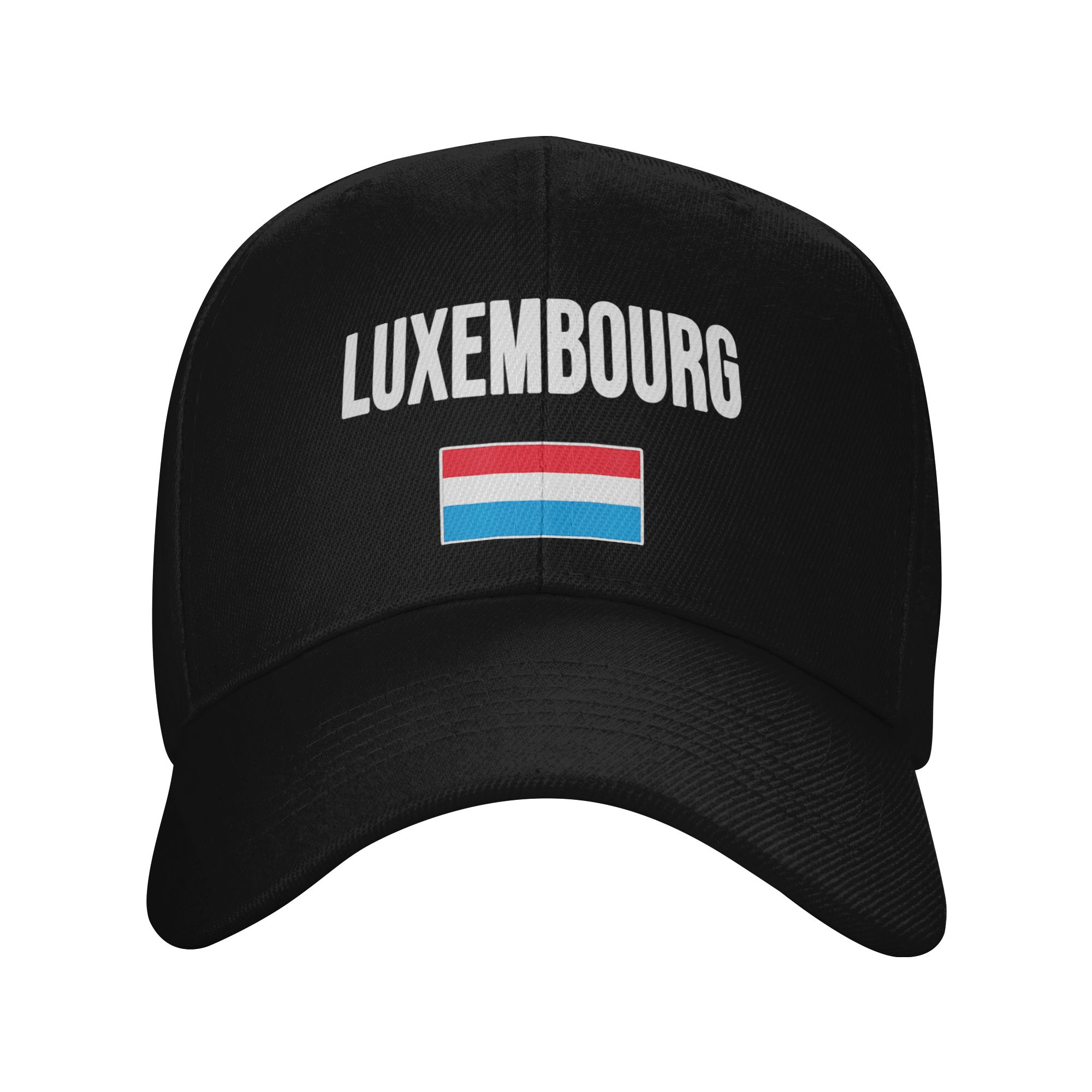 Outdoor Sport Luxembourg - Lüksemburg Bayrağı Güneş Beyzbol Şapkası Bahar
