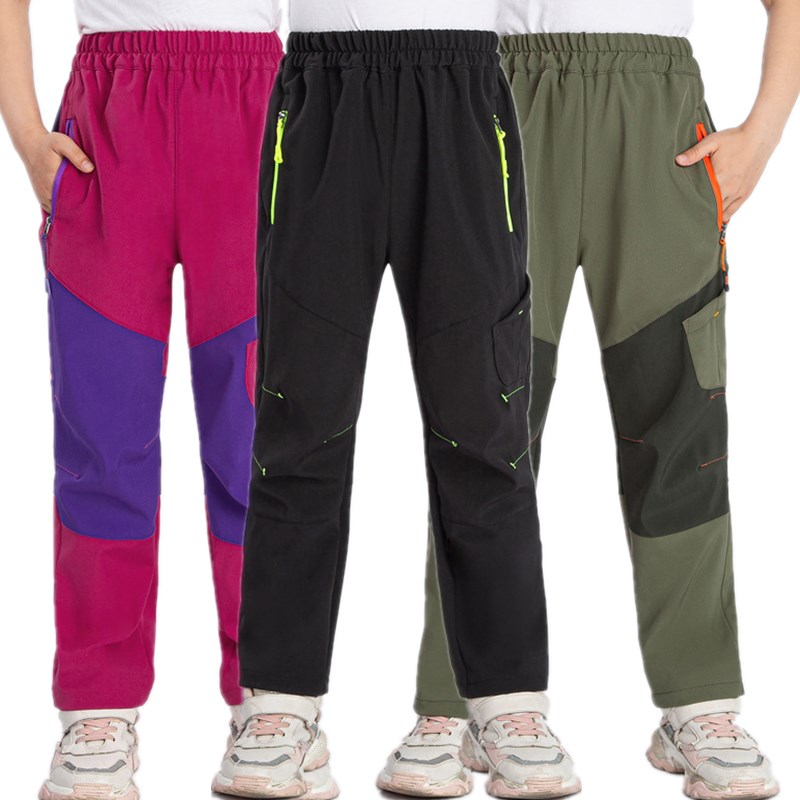 Outdoor Sport Waterproof Pants - Çocuk yürüyüş pantolonu su geçirmez açık
