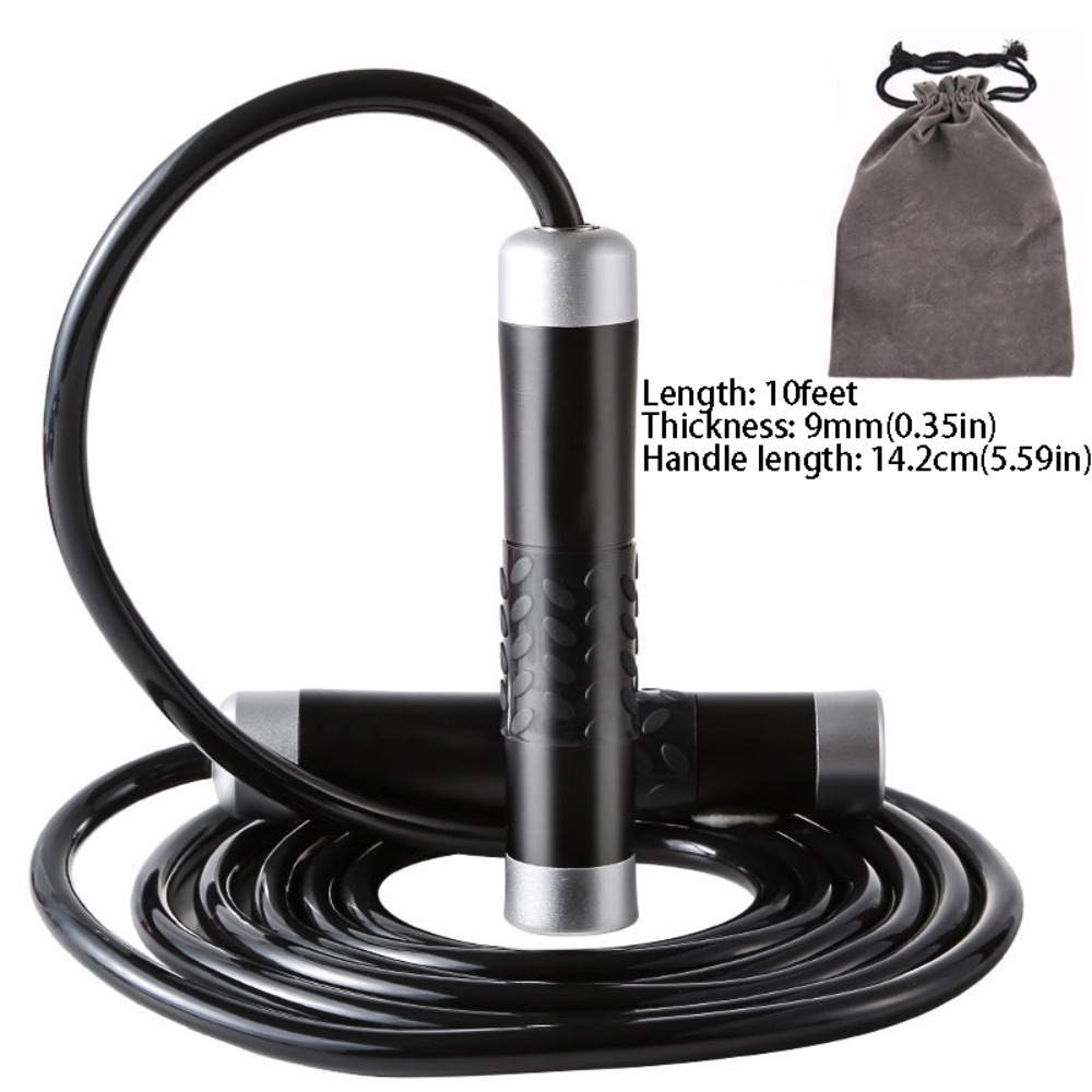Speed Skipping Rope - Alüminyum Alaşımlı Ağırlıklı Atlama İpi 300cm