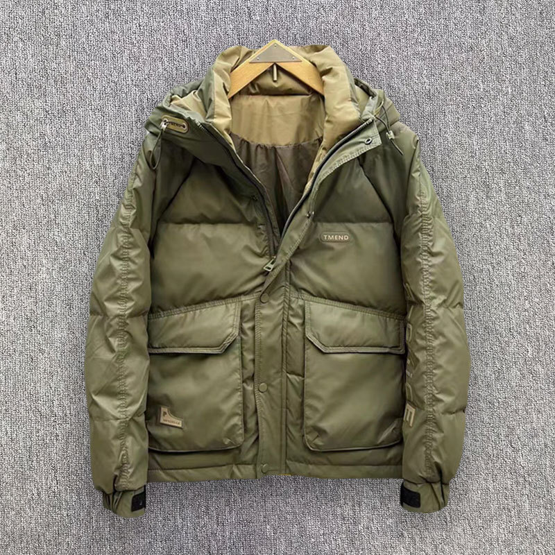 Outdoor Sport Jacket - Erkek kış aşağı ceket kış kısa