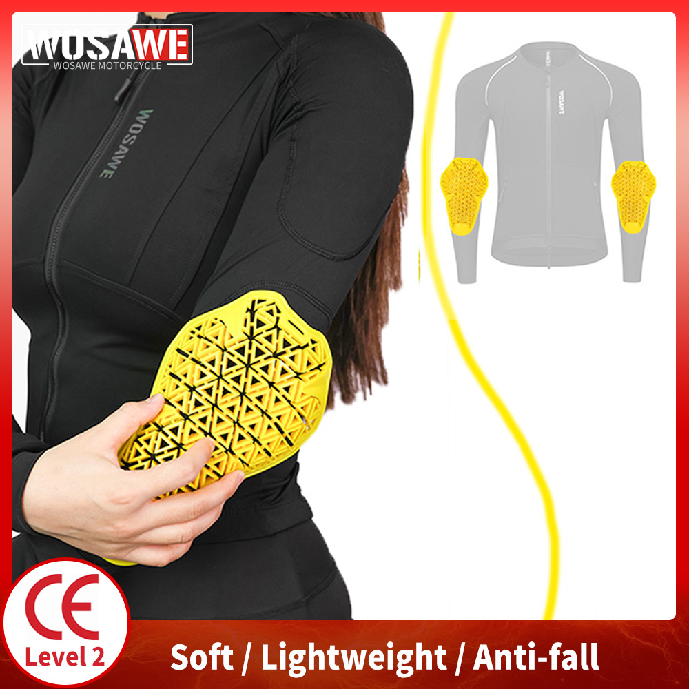 Mtb Elbow Pad - WOSAWE Yaz Nefes Alabilen Motosiklet Dirsek