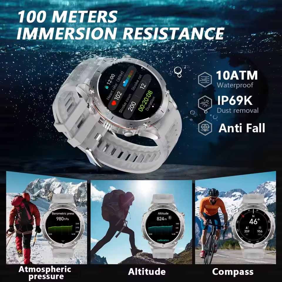 Yeni Açık Havada T-Rex 3 Asker - Outdoor Sport Smart Watch incelemesi ve fiyatı