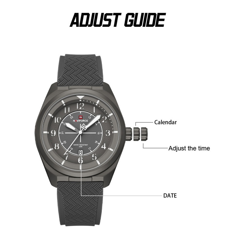 NAVIFORCE Erkekler Kuvars Takv - Outdoor Sport Smart Watch incelemesi ve fiyatı