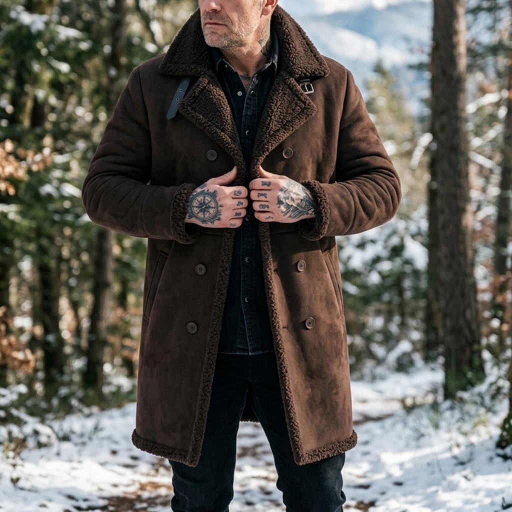 Erkek Suni Süet Kürk Astarlı K - Outdoor Sport Jacket incelemesi ve fiyatı