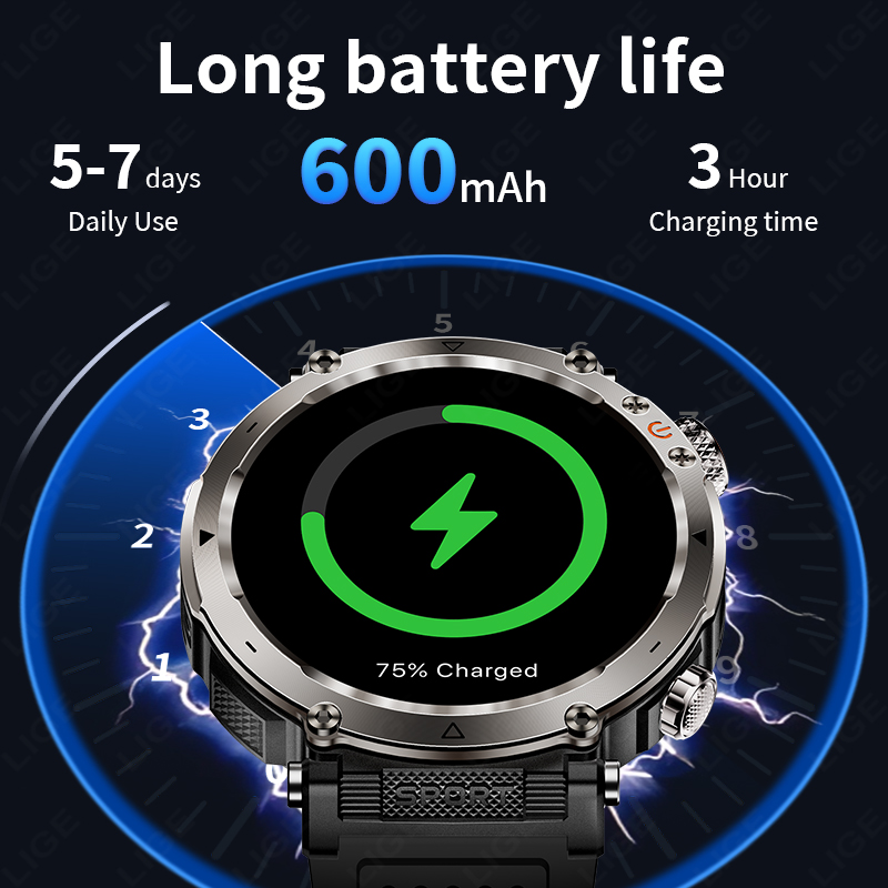 Yeni Askeri Açık Hava Akıllı S - Outdoor Sport Smart Watch incelemesi ve fiyatı