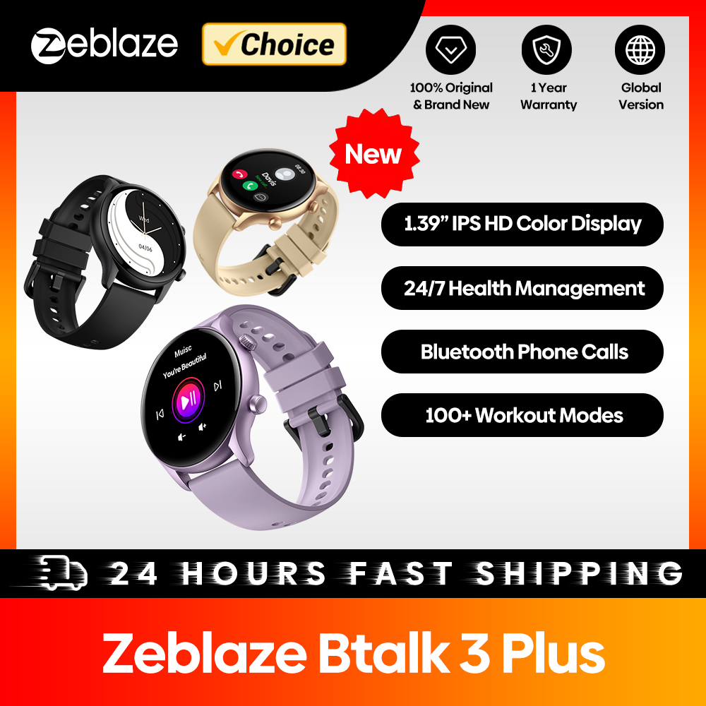 Yeni Zeblaze Btalk 3 Plus Sesl - Outdoor Sport Smart Watch incelemesi ve fiyatı