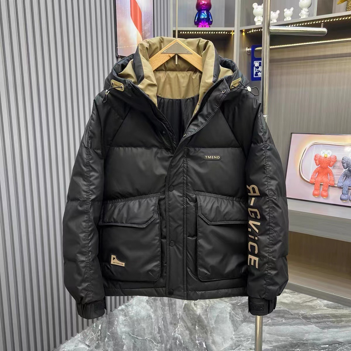 Erkek kış aşağı ceket kış kısa - Outdoor Sport Jacket incelemesi ve fiyatı